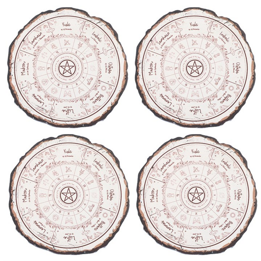 Wheel of the Year Coaster Set