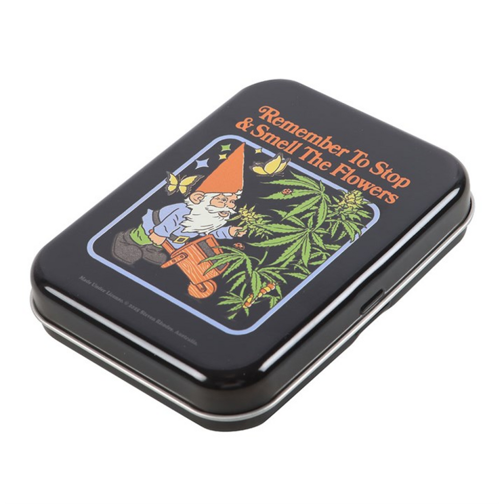Smell the Flowers Stash Tin by Steven Rhodes